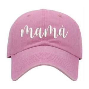 Gorro jockey Diseño bordado mom mama (4)