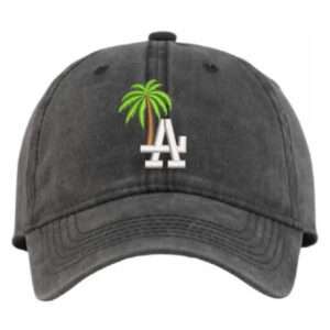 Gorros jockeys snapback los angeles dodger tropical2