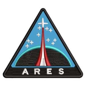 Parche Bordado Ares NASA – Misión Espacial