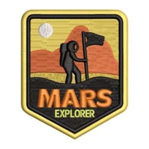 Parche Bordado Explorador en Marte
