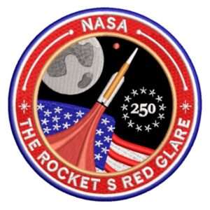 Parche Bordado NASA The Rocket’s Red Glare Edición Patriótica