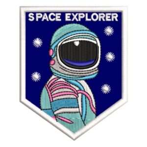 Parche Bordado Space Explorer Nasa Astronauta Estilo Moderno