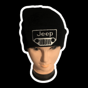 gorro beanie bordado logo peronalizado jeep