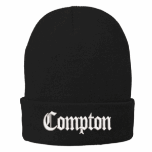 gorro beanie bordado personalizado compton