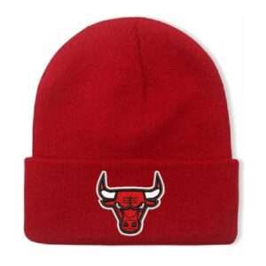 gorro embro bordado beanie chicago bulls nba