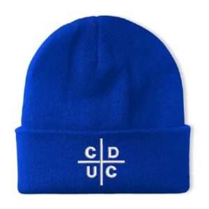 gorro embro bordado beanie u catolica