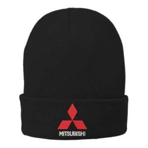 gorro jockey beanie embro bordado mitsubishi