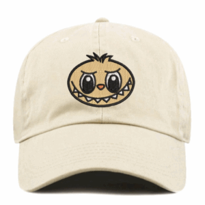 gorro jockey bordado Embroidery Design–labubu