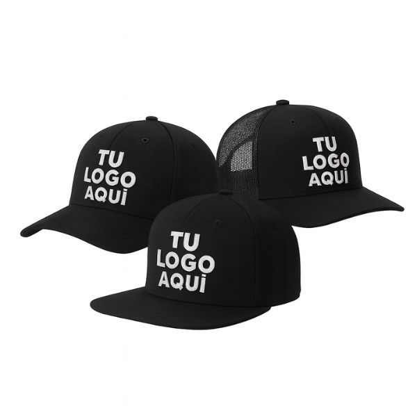 gorro jockey snapaback bordado Embroidery Design modelo personalizado