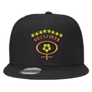 gorro jockey snapback bordado cobreloa