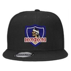 gorro jockey snapback bordado colo colo