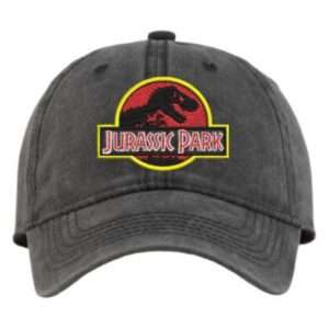 gorro jockey snapback bordado mockup jurassic park (1)