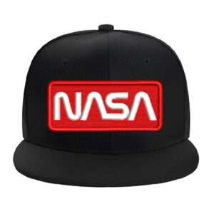 gorro jockey snapback bordado nasa