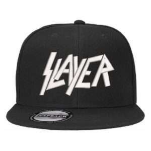 gorro jockey snapback bordado slayer