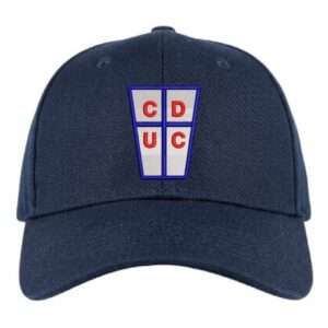 gorro jockey snapback bordado universidad catolica