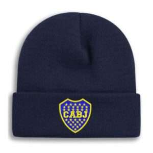 gorro jockey snapback embro bordado beanie invierno boca junior