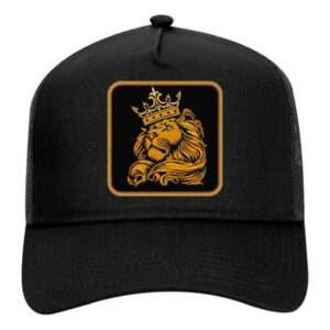 gorro jockey snapback embro bordado leon rey (1)