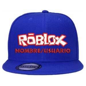 gorro jockey snapback embro bordado roblox personalizado (1)