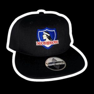 gorro snapback bordado logo chile futbol colo