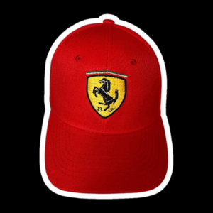 gorro snapback bordado logo formula uno ferrari