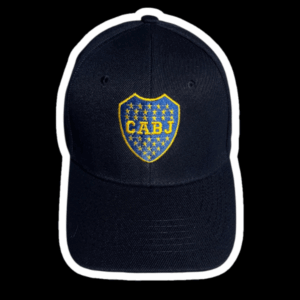 gorro snapback bordado logo peronalizado boca juniors