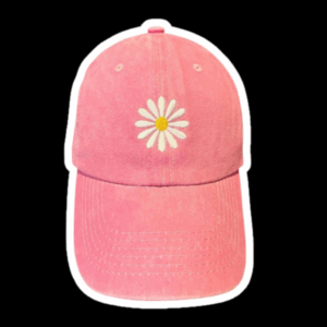 gorro snapback bordado logo personalizado flower flor girasol