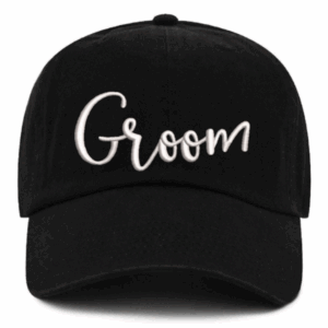 gorro snapback bordado personalizado groom novio