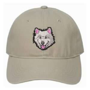 jockey gorro trucker bordado Embroidery animales mascotas perro Samoyedo