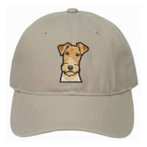 jockey gorro trucker bordado Embroidery animales mascotas perro Wir Fox Terriere