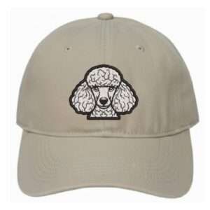 jockey gorro trucker bordado Embroidery animales mascotas perro poodle