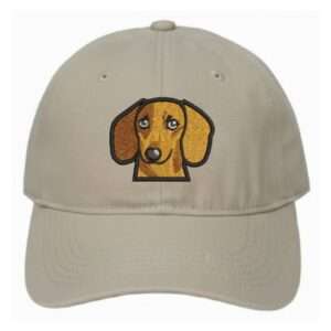 jockey gorro trucker bordado Embroidery animales mascotas perro salchicha