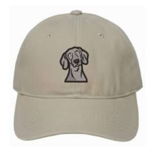 jockey gorro trucker bordado Embroidery animales mascotas perro weimaraner (1)