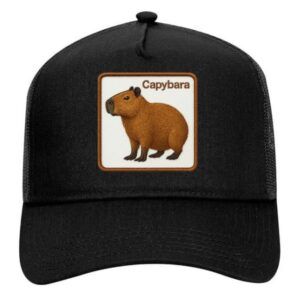 jockey gorro trucker bordado Embroidery capybara2