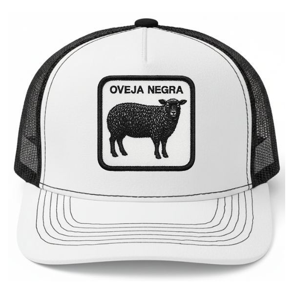 jockey gorro trucker bordado Embroidery oveja negra