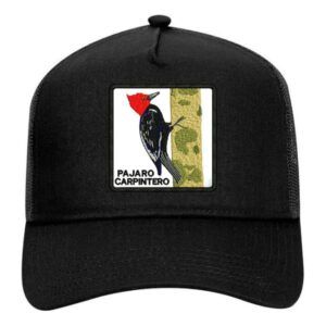 jockey gorro trucker bordado Embroidery pajaro carpintero
