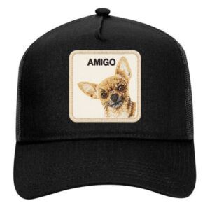 jockey gorro trucker bordado Embroidery perro amigo