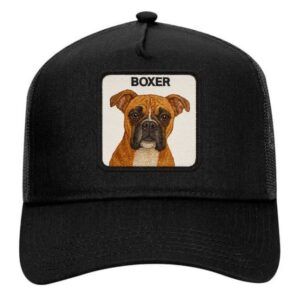 jockey gorro trucker bordado Embroidery perro boxer2