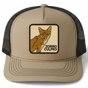 jockey gorro trucker bordado Embroidery zorro culpeo