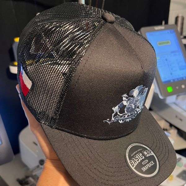 jockey gorro trucker bordado Embroidery3