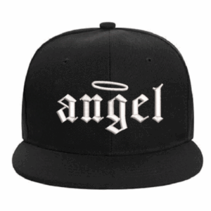 jockey snapback gorro embroidery logo bordado diseño angel