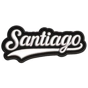 parche bordado Embroidery Design–santiago vintage (4)