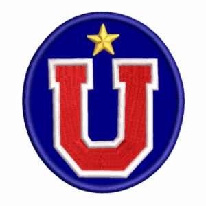 parche bordado Embroidery Design–universidad chile
