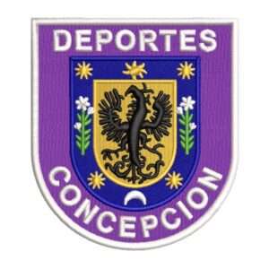 parche bordado deportes concepcion