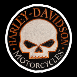 parche bordado logo peronalizado harley davidson (1)