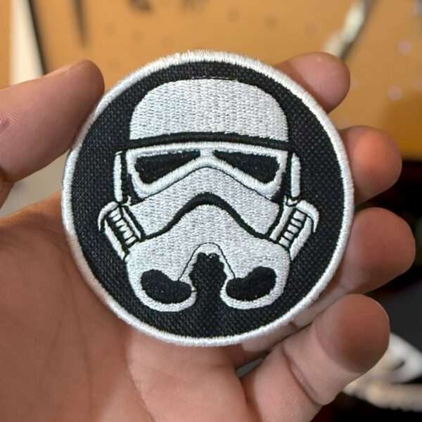 parche bordado star wars storm trooper