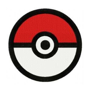 parche embro bordado Pokebola Pokemon (1)