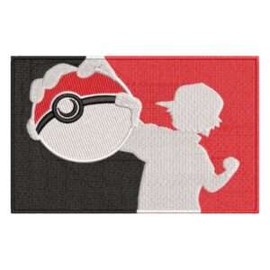 parche embro bordado Pokebola Pokemon Ash Ketchum