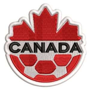 parche embro bordado canada futbol