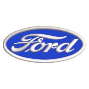parche embro bordado ford