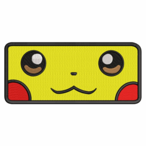 parche embroidery logo bordado diseño pikachu pokemon